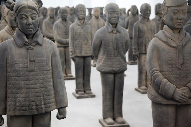 Prune Nourry, “Terracotta Daughters” at Magda Danysz Gallery in Shanghai
