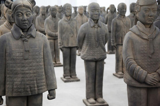 Prune Nourry, “Terracotta Daughters” at Magda Danysz Gallery in Shanghai