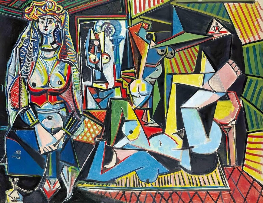 The Women of Algiers, 1955 by Pablo Picasso The Women of Algiers, 1955 by Pablo Picasso